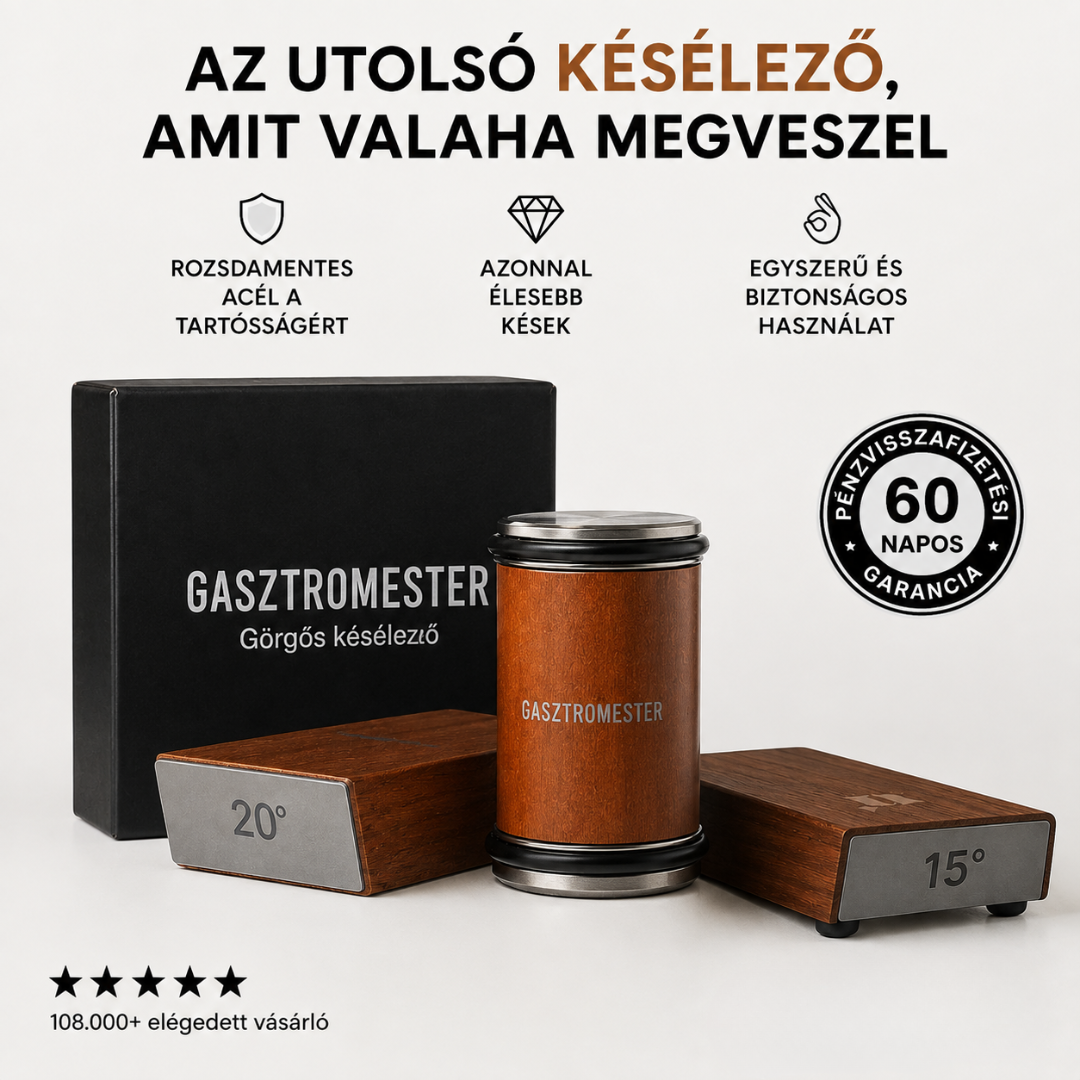 GasztroMester - Professzionális Késélező